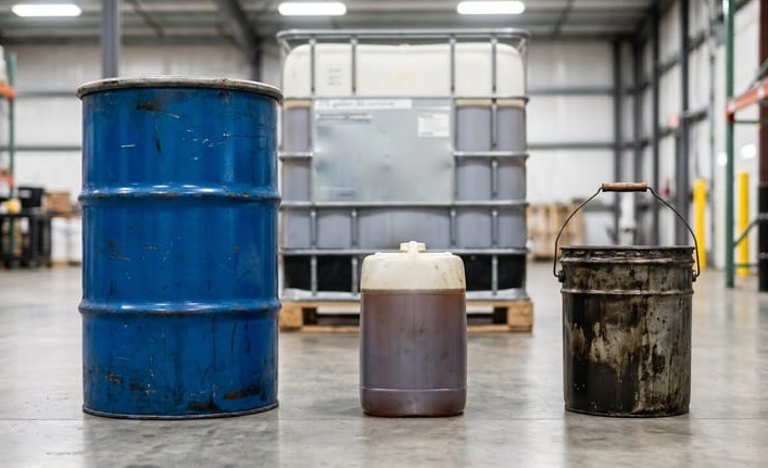 What types of oil does Dimension recycle?