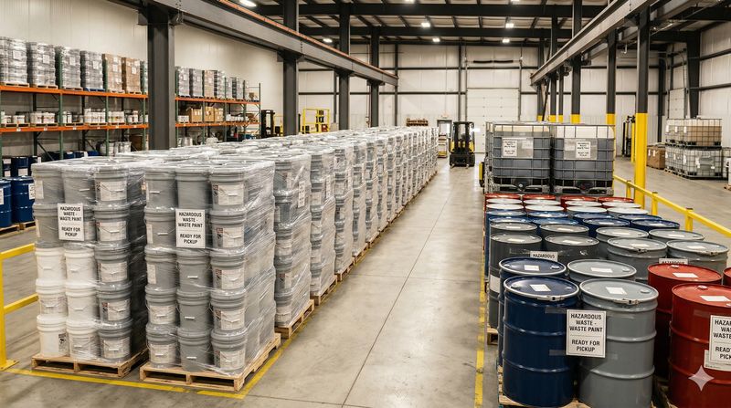 How much does paint disposal cost?